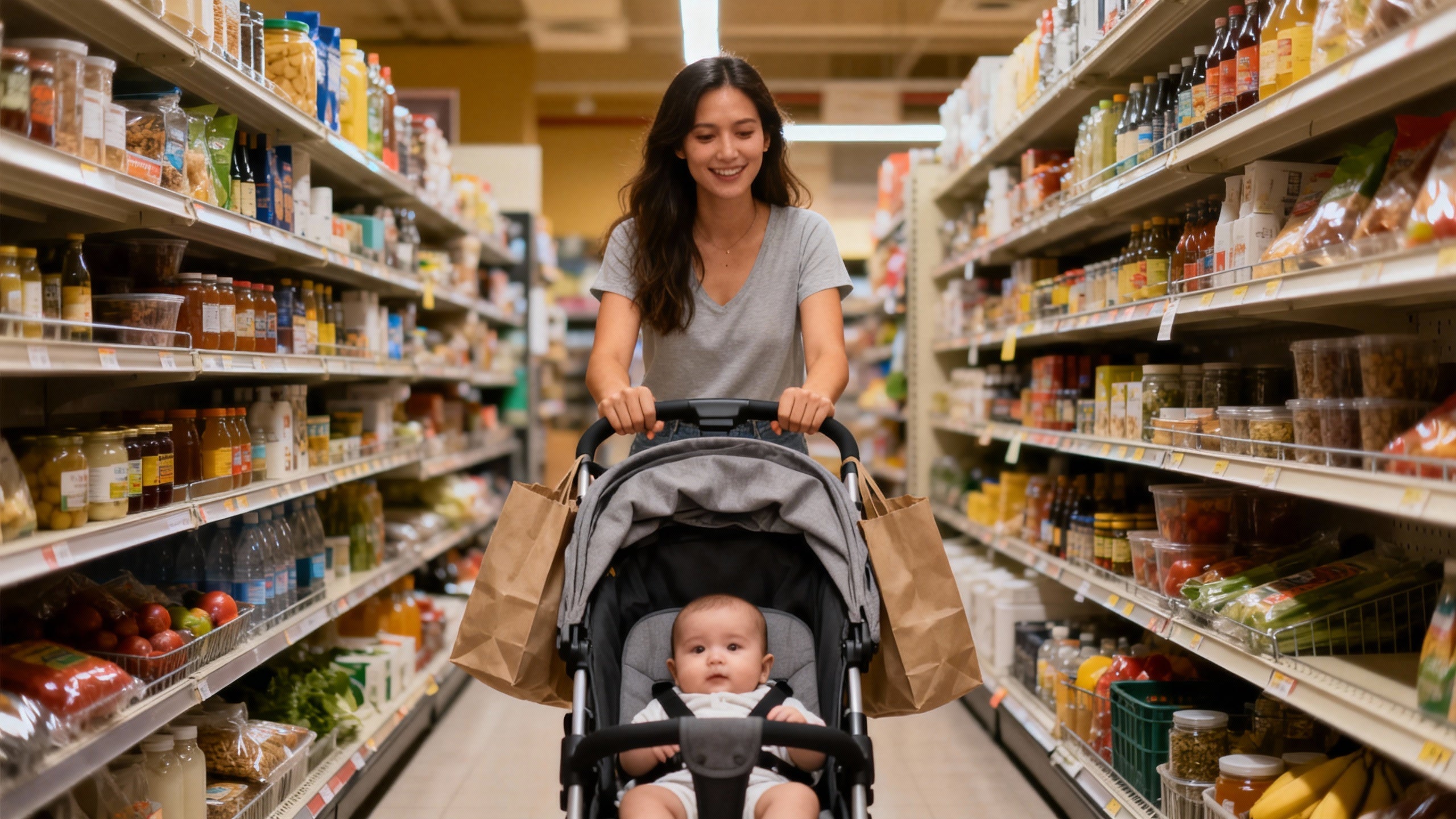 Best Grocery Strollers for Big Hauls & Easy Shopping  Sianldcone