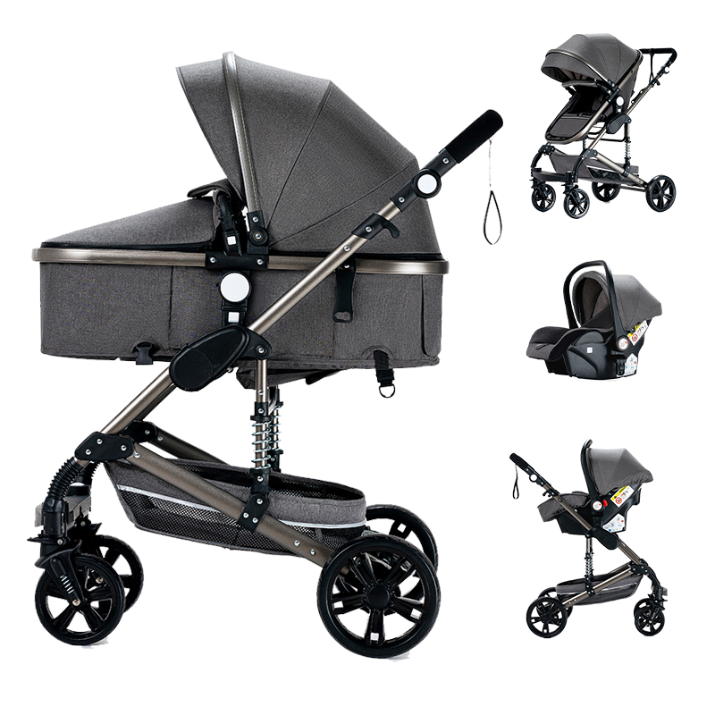 Sianldcone R739 3-in-1 Stroller and Car Seat Combo