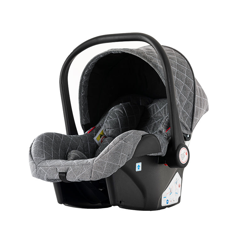 Sianldcone Travel System Stroller - Baby Bassinet Mode Grey