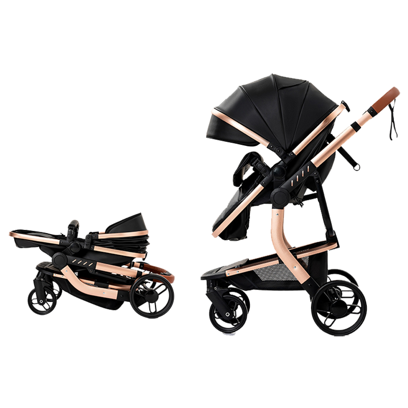 Sianldcone 3 in 1 Stroller - Comfortable and Portable & Quick Folding