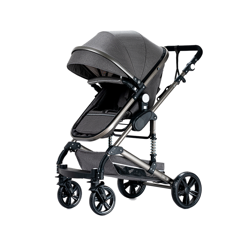 Sianldcone R739 Grey 3-in-1 Stroller