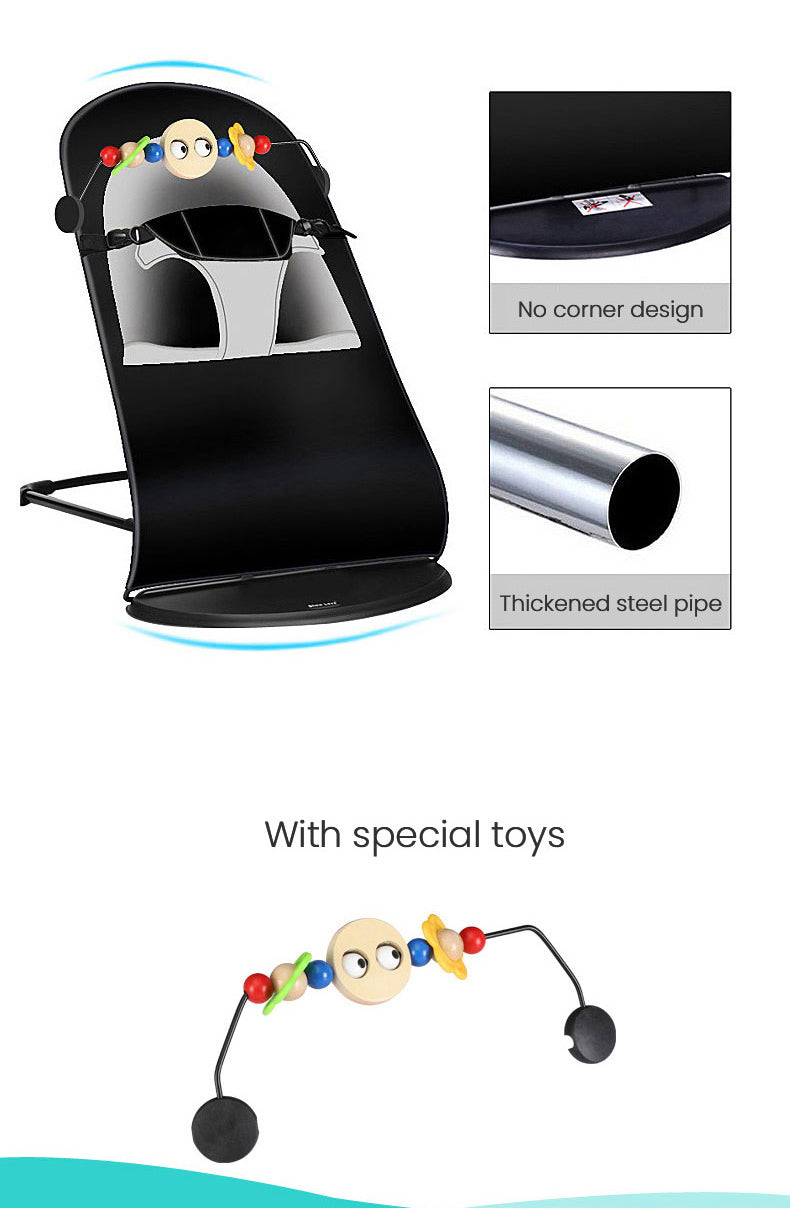 Sianldcone TT Baby Bouncer Details: Toy bar and features