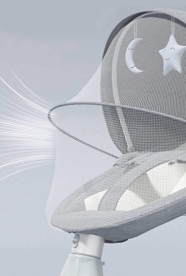 Sianldcone M3 Electric Baby Bouncer - Canopy details and toys