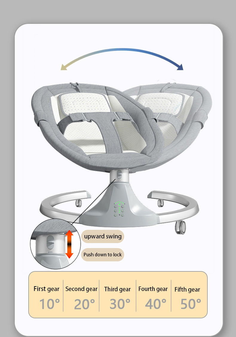 Sianldcone M3 Electric Baby Bouncer - Angle adjustment and swing features