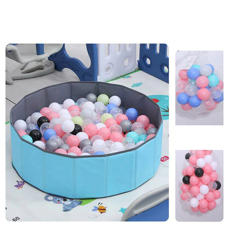 Sianldcone WLC playpen with colorful ocean balls
