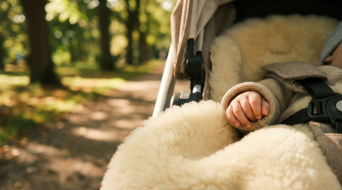 Sheepskin Liners for Strollers: Temperature Regulation That Matters