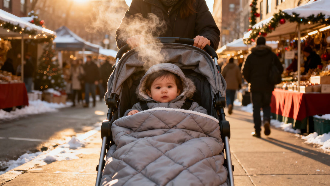 Stroller Thermal Blanket for Cold: Extra Warmth Layer for Winter