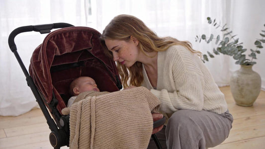 Velvet and Suede Accents: Practicality in Luxury Stroller Materials
