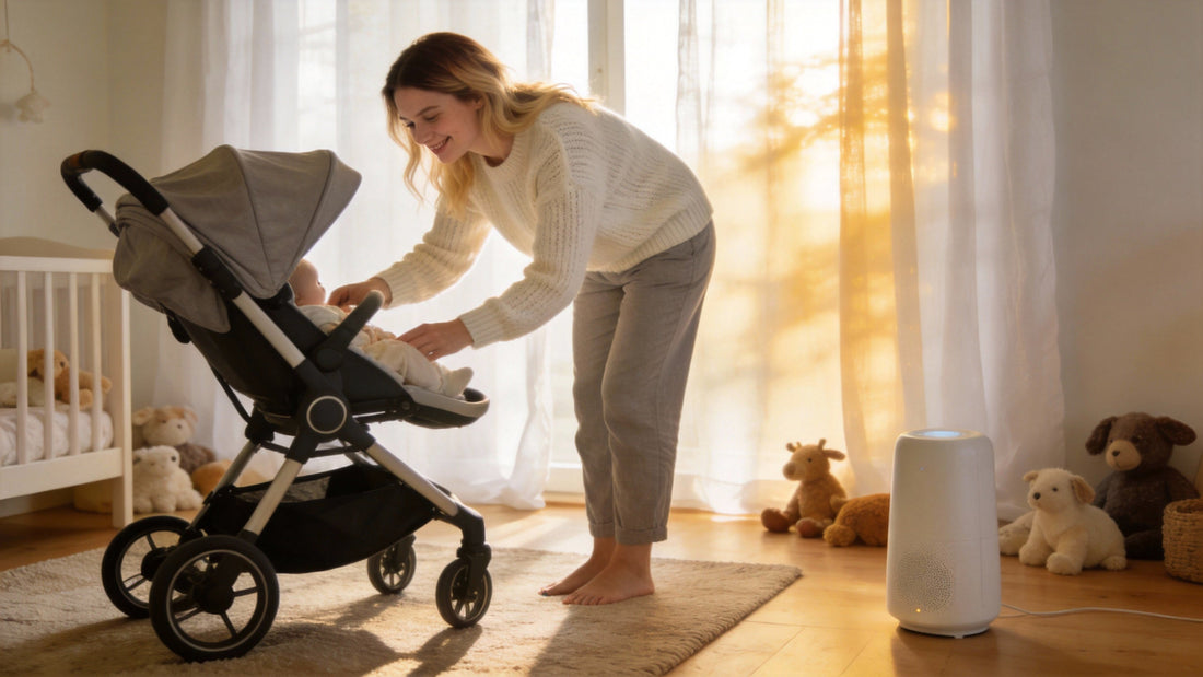 The "White Noise Effect": Why Stroller Wheel Sounds Put Babies to Sleep