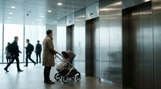 The Elevator War: Unspoken Rules for Stroller Parents in Crowded Elevators