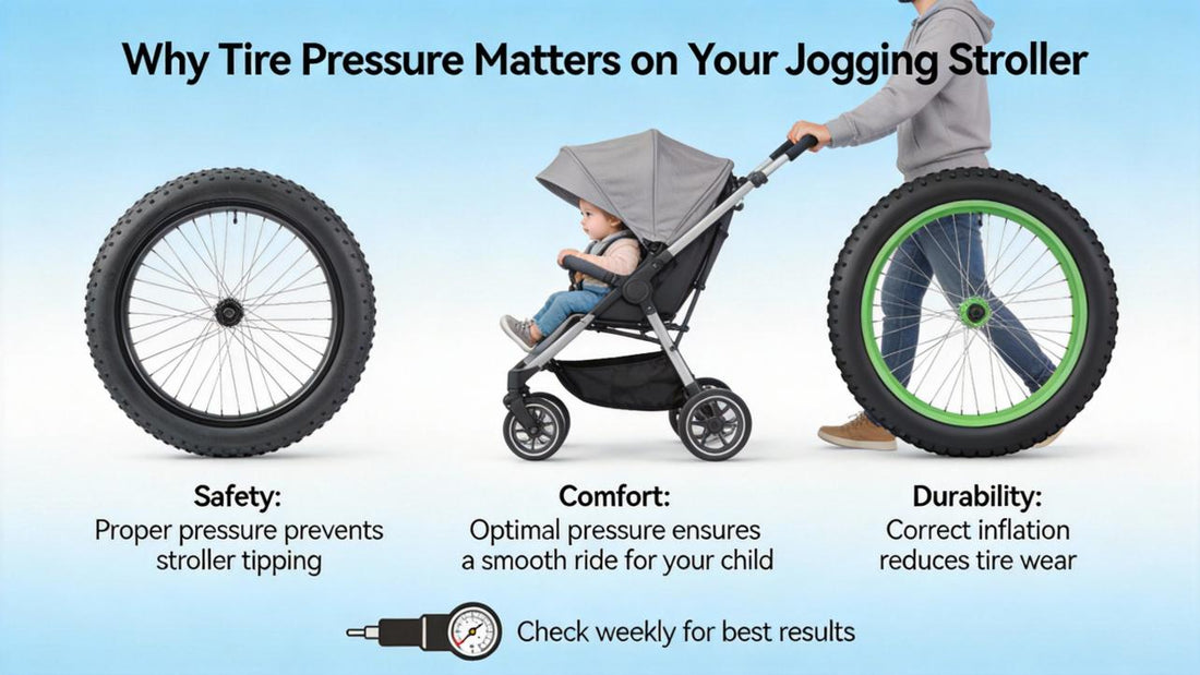Tire Pressure Maintenance for Performance Jogging Strollers
