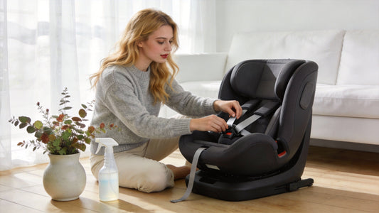 Car Seat Buckle Cleaning: Removing Sticky Residue Safely