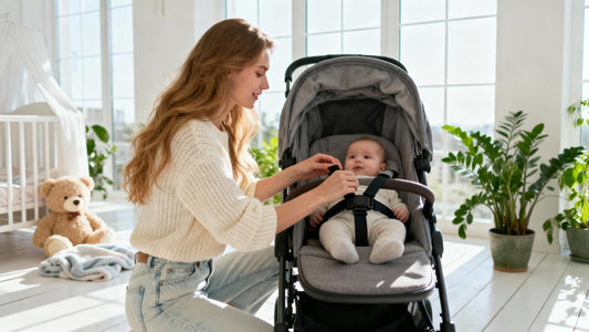 Stroller with Adjustable Harness: Growing with Your Child