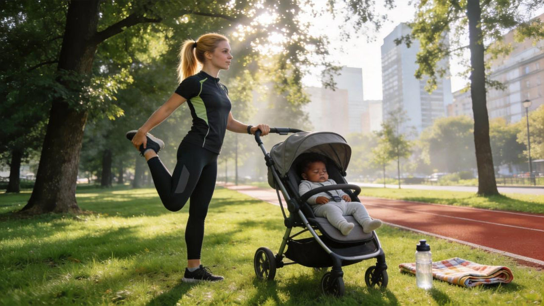 Proper Running Form When Pushing a Stroller