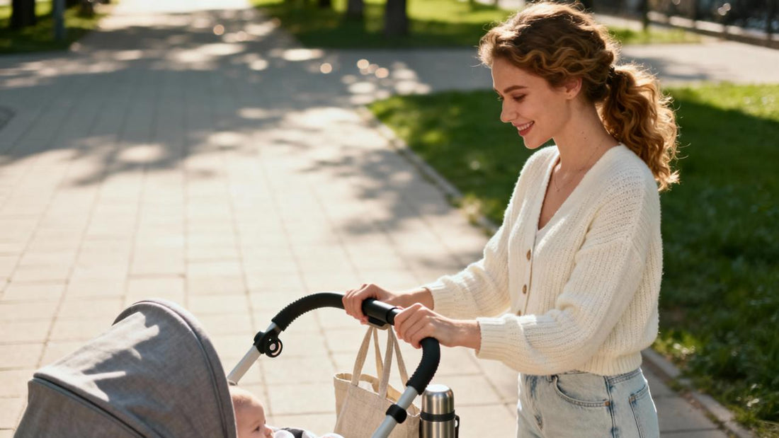 Adjustable Ergonomic Stroller Handle Design Features