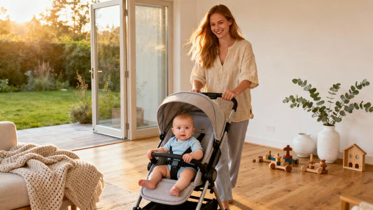 Postpartum‑Friendly Strollers: New Mom Comfort