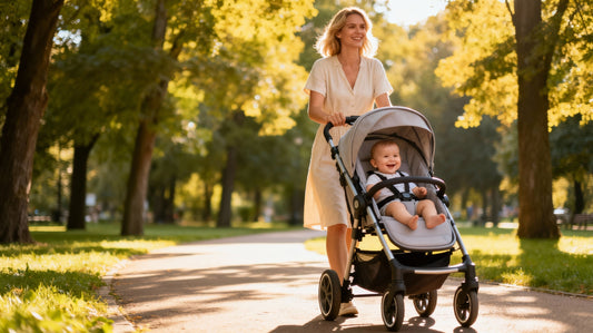 Air-Filled Tire Strollers for Superior Shock Absorption