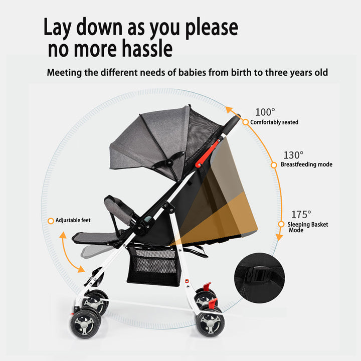 Sianldcone Lightweight Urban mini Stroller