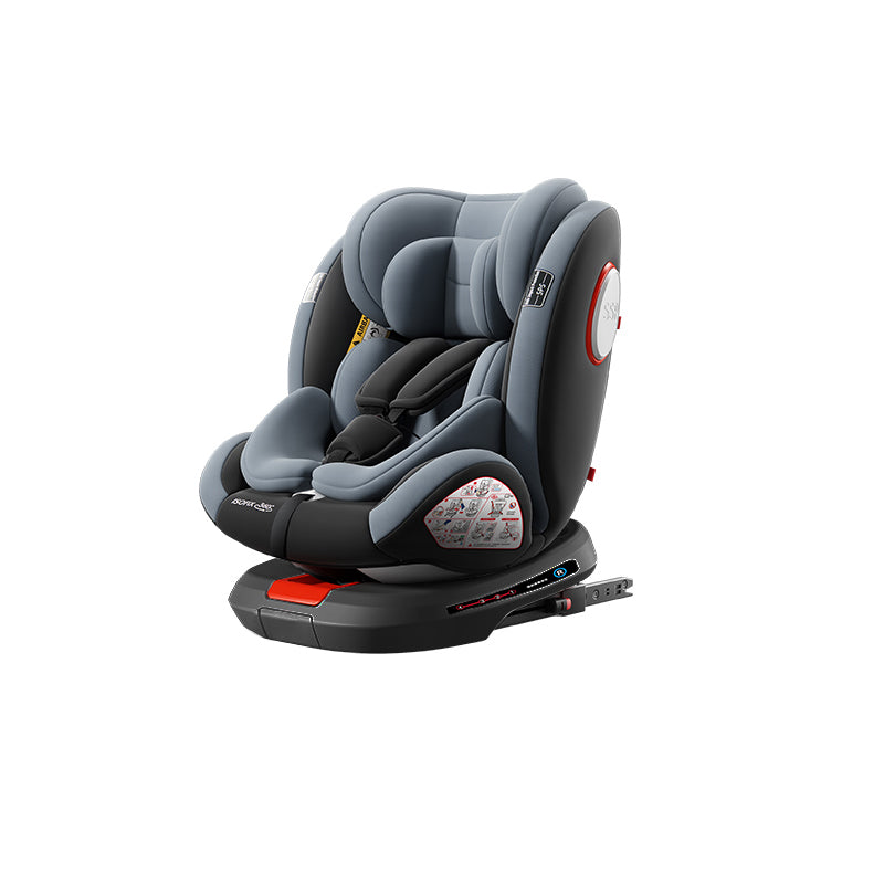Sianldcone Gray C007 car seat with 360° rotation