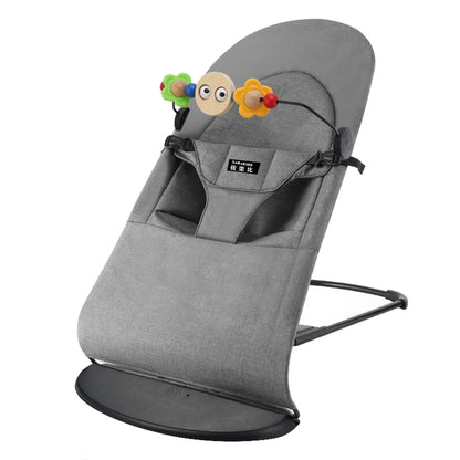 Sianldcone TT Baby Bouncer - Grey baby bouncer with toy bar grey