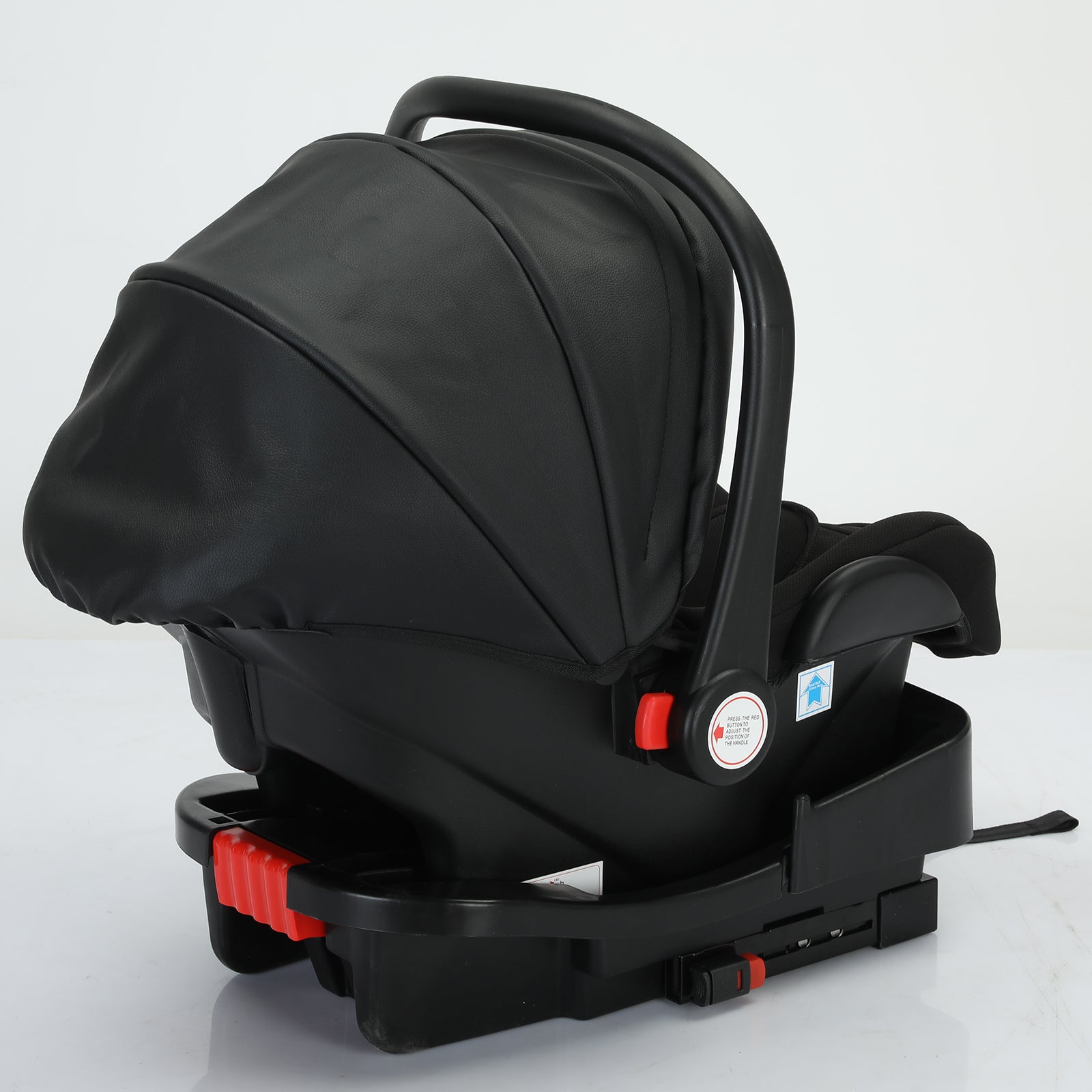 Sianldcone Black R518 Infant Car Seat on Base