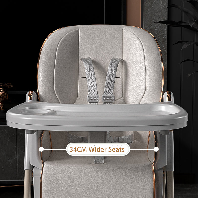Sianldcone Baby high chair with 34CM wider seats