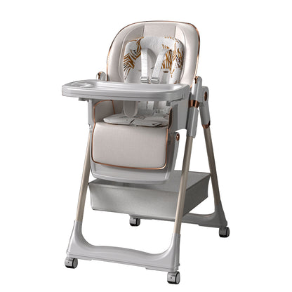 Sianldcone R8122 Baby High Chair - Adjustable and comfortable design