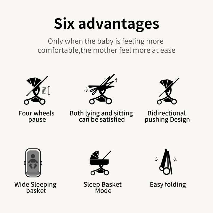 Six Advantages of Sianldcone Adjustable Canopy Stroller