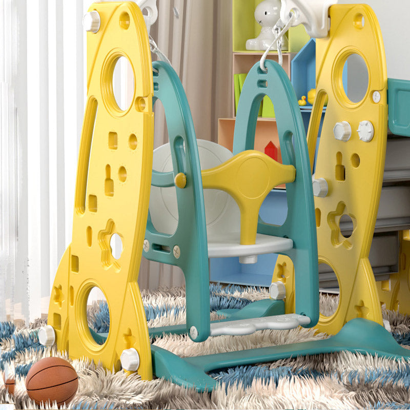 Sianldcone Safety Baby Slide Swing Set - Interesting Swing Brings Happiness to Babies